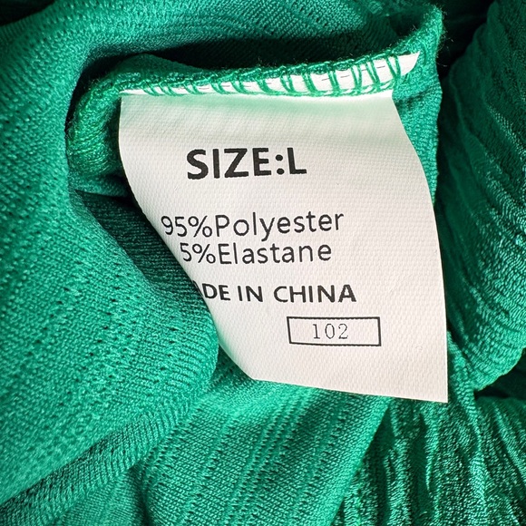 Textured Dress green Large Evaless - Picture 5 of 7